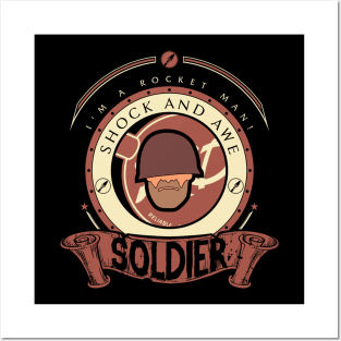 Soldier - Red Team Posters and Art